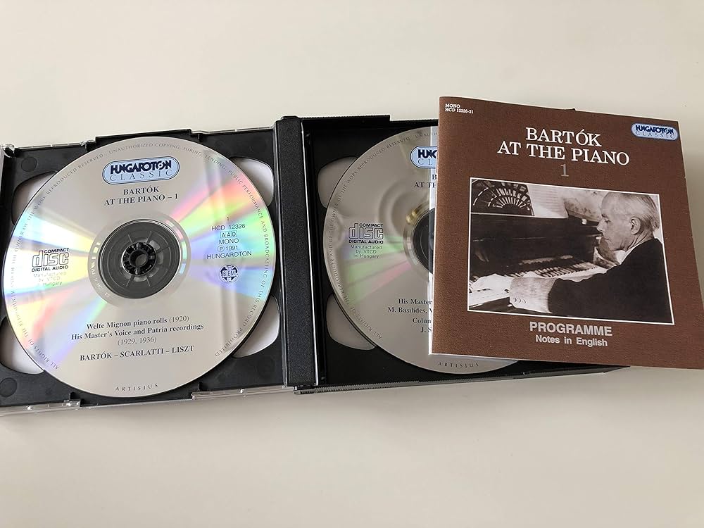 廃盤CD/バルトーク自作自演集(CD6枚)Bartok at the piano 廃盤CD/バルトーク自作自演集(CD6枚)Bartok at the piano